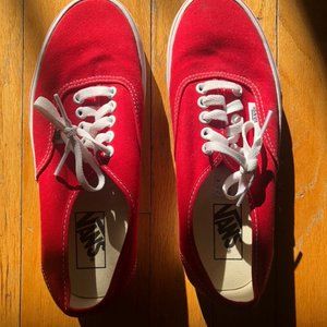 VANS classic red